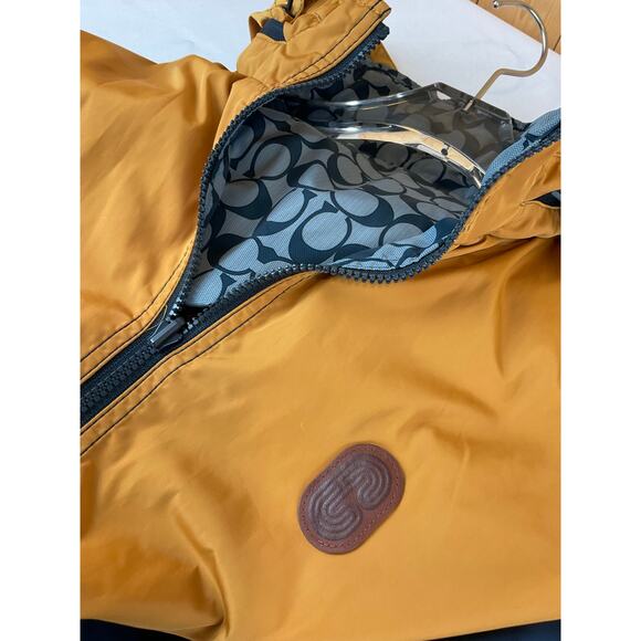 Coach Reversible Monogram Windbreaker Jacket, *EST SIZE L* - Picture 4 of 5